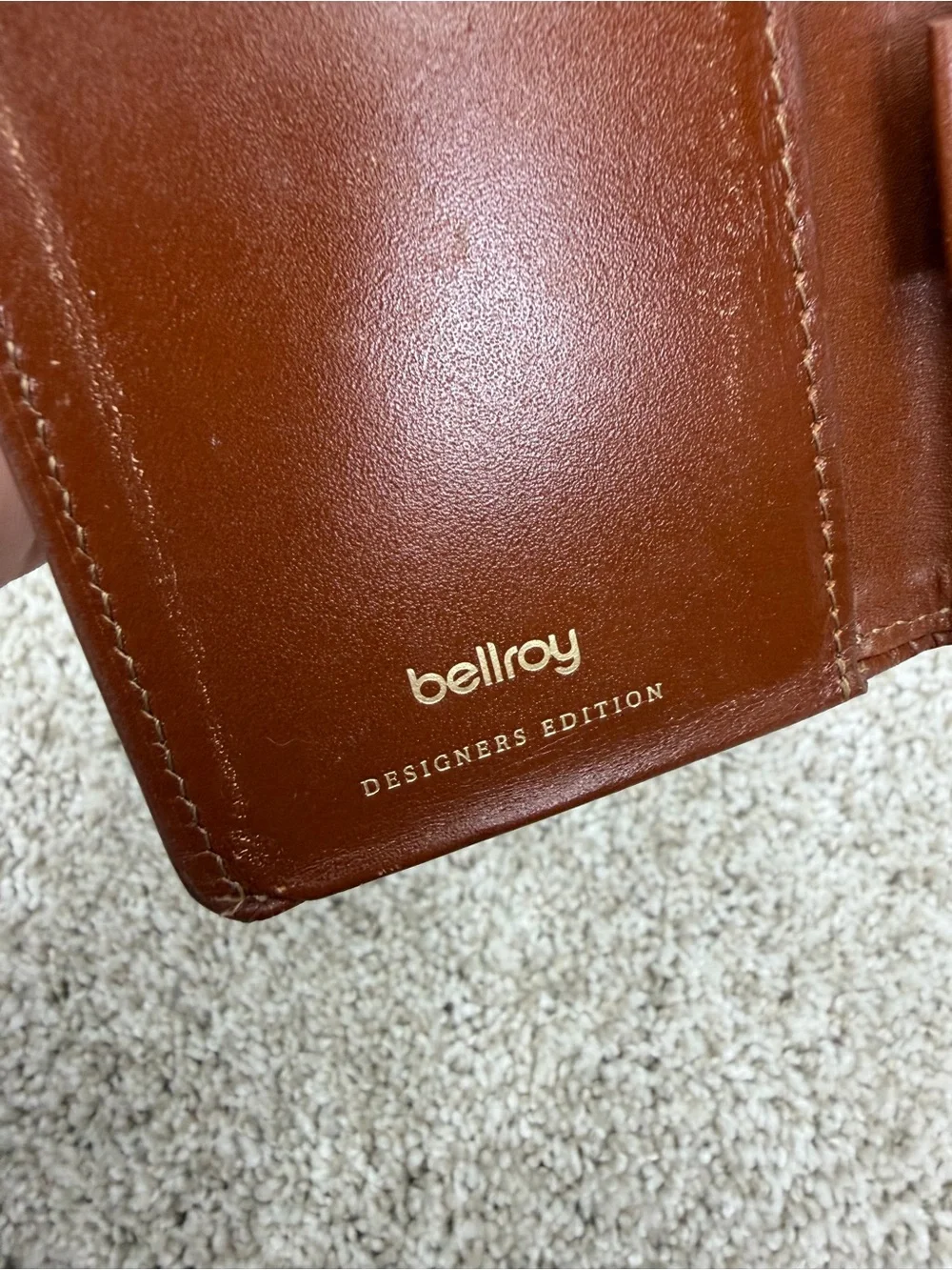 Bellroy Designer's Edition Men's Bi-fold Leather Wallet